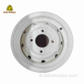 Roues en acier de rallye noir 5x4.75